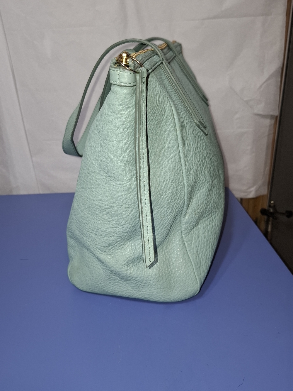 Fossil Peebled Leather Sydney Shopper Tote Bag - Picture 6 of 10